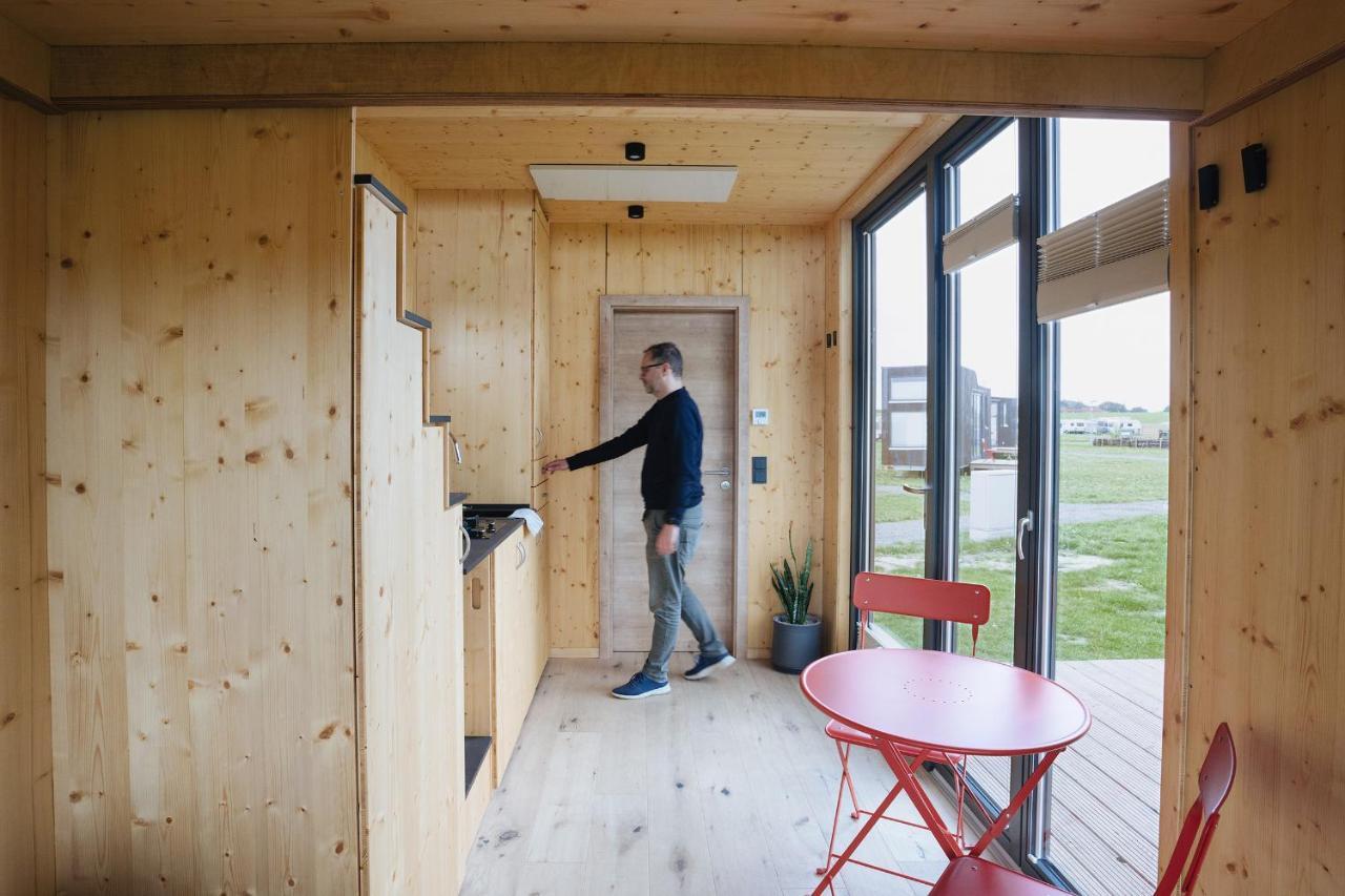 Tiny House Nature 8 Innenlage - Green Tiny Village Harlesiel Каролинензил Екстериор снимка